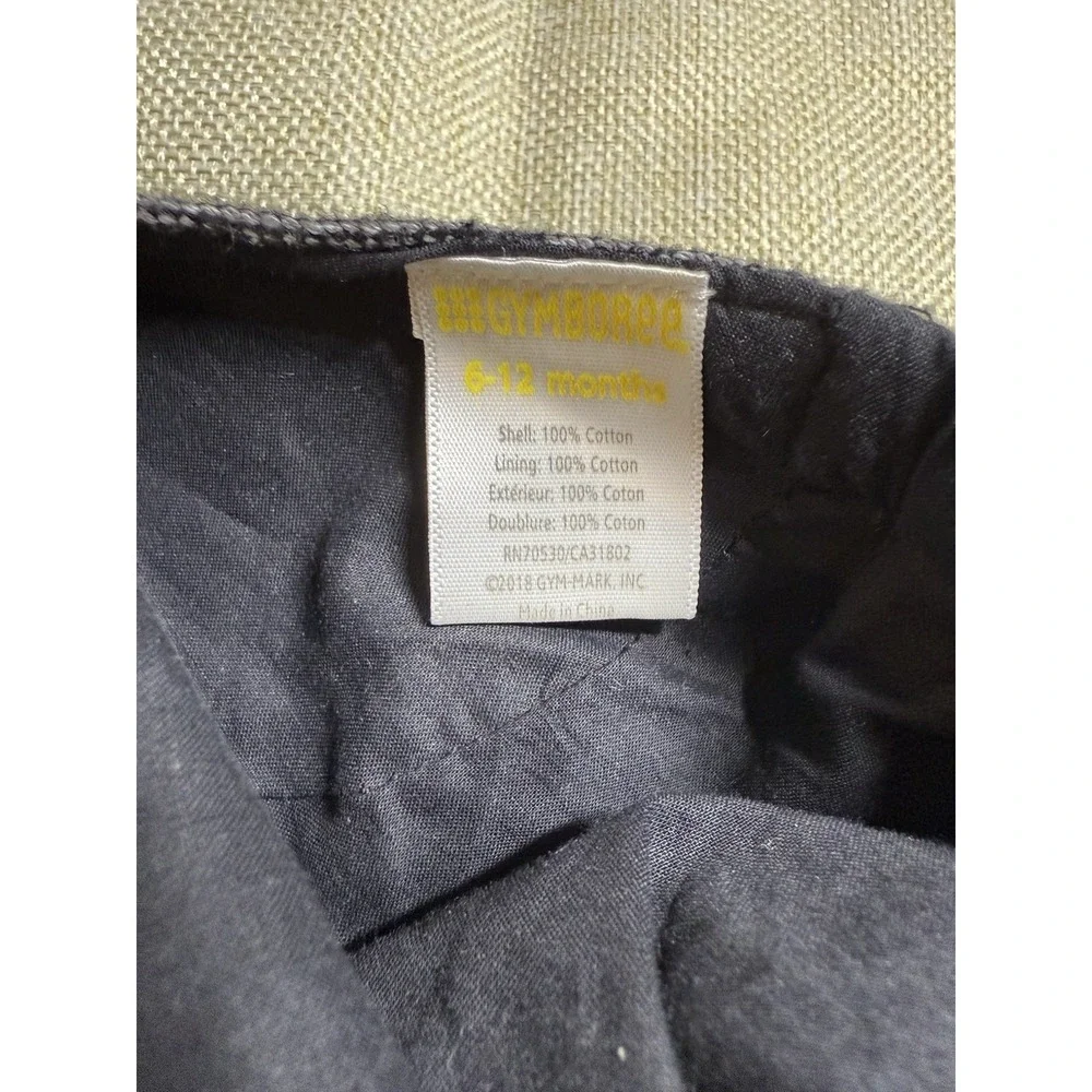 Gymboree Boys Flat Hat Gray Size 6-12 Months Cotton Easter